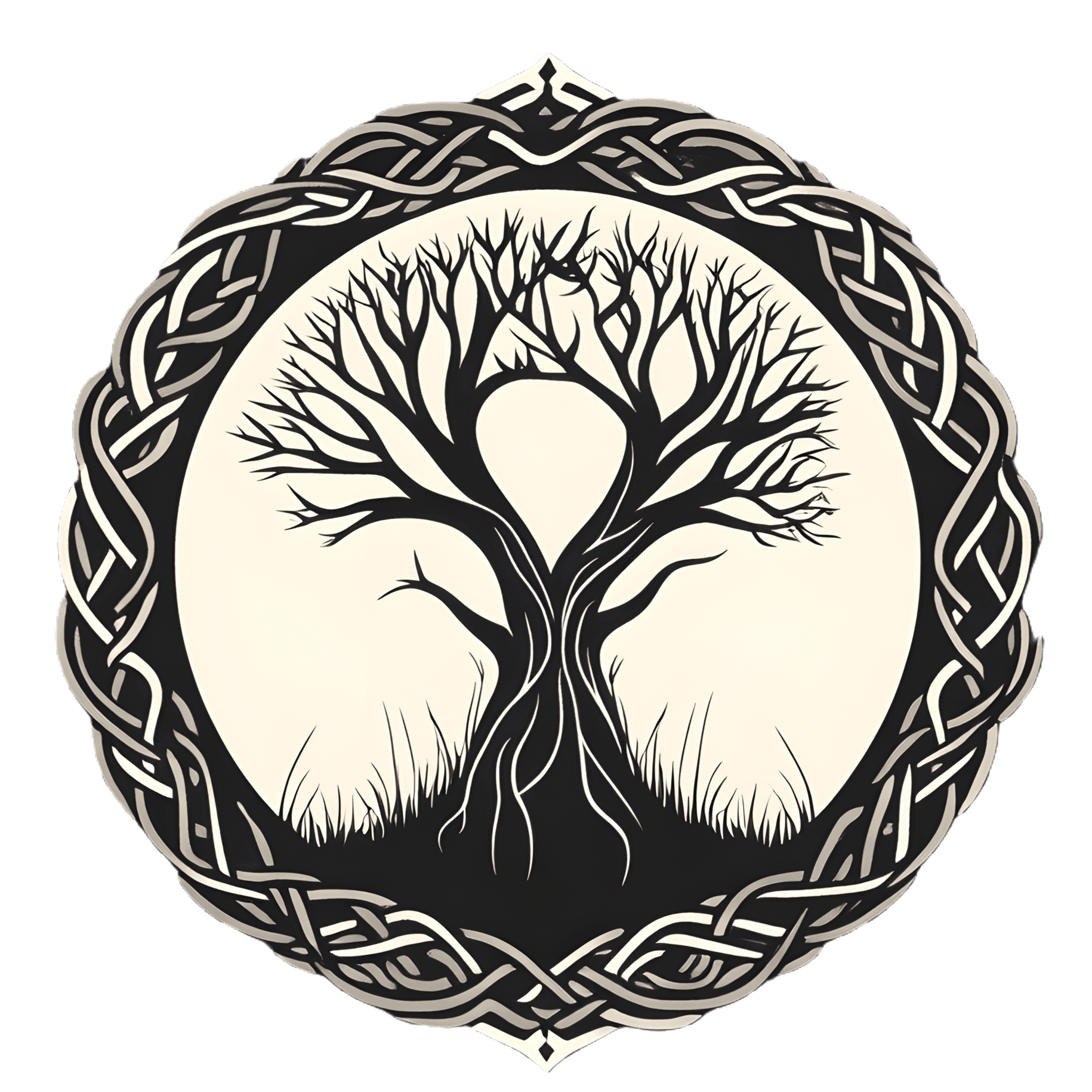 borderlands logo A logo showing a tree with roots deep in the ground
